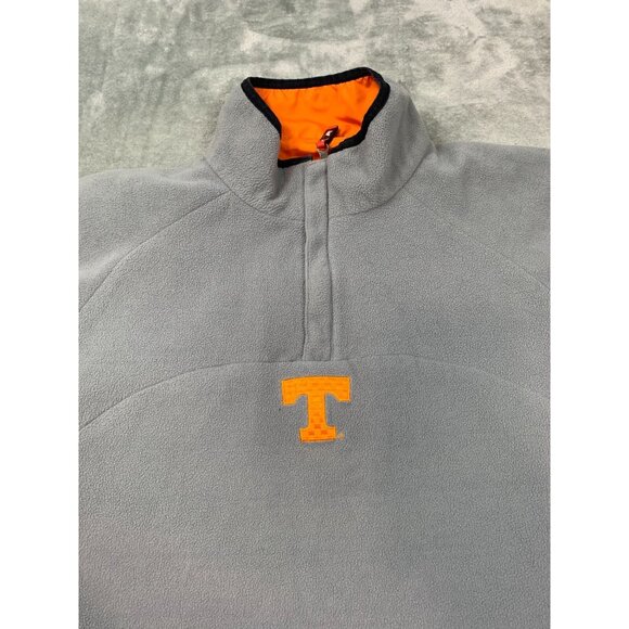 Vintage Tennessee Volunteers Jacket Men Large Orange Gray Reversible P2 Pro Play - Picture 15 of 16